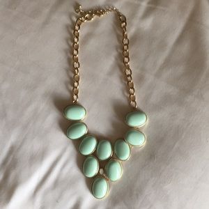 Mint Green Statement Necklace